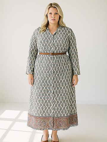 Always Indigo Casual Dress (view 2)
