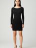 Xscape Polka Dots Black Cocktail Dress Size 2 - photo 2