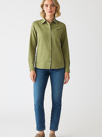 Eastern Mountain Sports Long Sleeve Blouse (view 2)