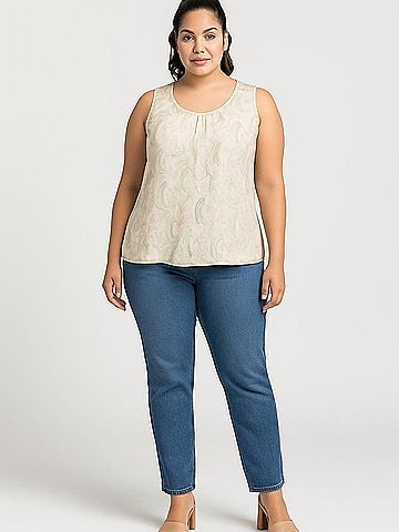Cabernet Sleeveless Blouse (view 2)