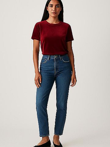 Anne Klein Short Sleeve Top (view 2)