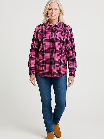 Riders by Lee Long Sleeve Blouse (view 2)