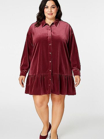 Blue Blush Casual Dress (view 2)