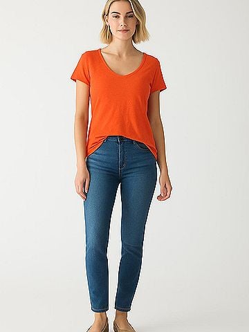 Left of Center Short Sleeve Top (view 2)