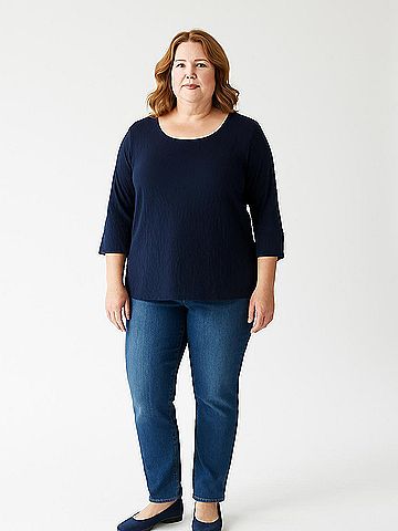 Westport 3/4 Sleeve Top (view 2)