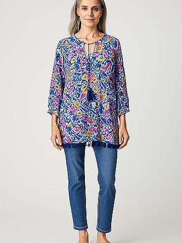 Roller Rabbit 3/4 Sleeve Blouse (view 2)