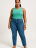 Vigoss Green Sleeveless Top Size L - photo 2
