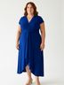 IMAN Blue Casual Dress Size 2X - photo 2