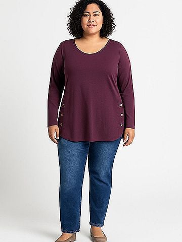 Zenana Premium Long Sleeve Top (view 2)
