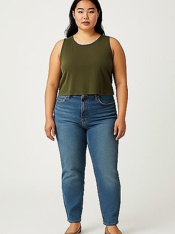 ALTERNATIVE Sleeveless Blouse (view 2)