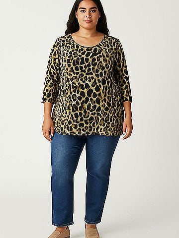 Leota 3/4 Sleeve Blouse (view 2)