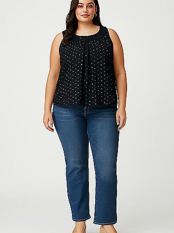 LC Lauren Conrad Sleeveless Blouse (view 2)