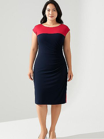 Chaps Cocktail Dress (view 2)