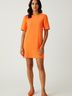 Tahari by ASL 100% Polyester Solid Orange Casual Dress Size XS - photo 2