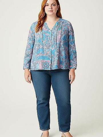 Ruby Rd. 3/4 Sleeve Blouse (view 2)