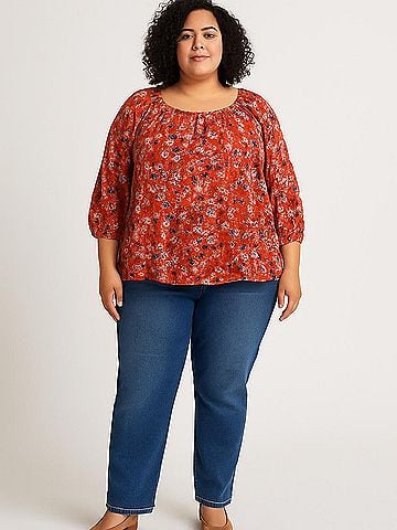 Sonoma Goods for Life 3/4 Sleeve Blouse (view 2)