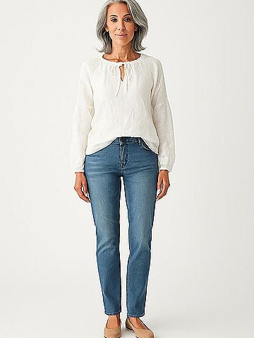 Lovestitch Long Sleeve Blouse (view 2)