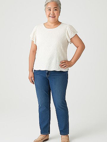Solitaire Short Sleeve Blouse (view 2)