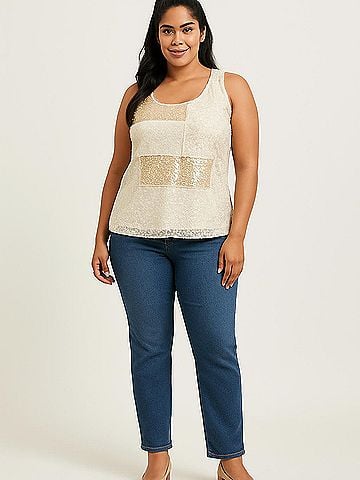 Tiny Sleeveless Blouse (view 2)