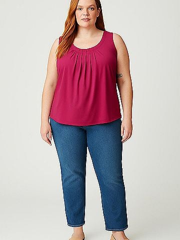Jones Studio Sleeveless Blouse (view 2)