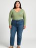 Wallflower Green Bodysuit Size XL - photo 2