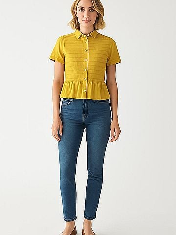 Burberry Short Sleeve Blouse (view 2)