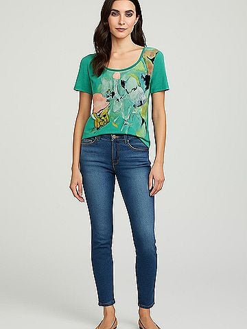 Akemi + Kin Short Sleeve Top (view 2)