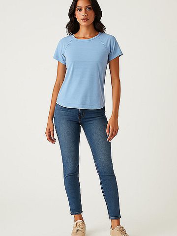 T by Talbots Short Sleeve Top (view 2)