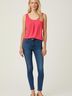 St. John Pink Sleeveless Silk Top Size S - photo 2