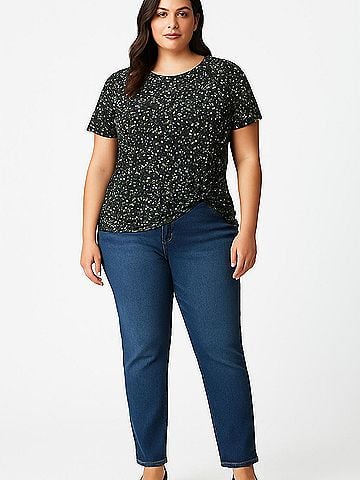 Apt. 9 Short Sleeve Top (view 2)