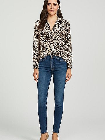 Ann Taylor Long Sleeve Blouse (view 2)