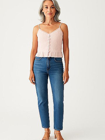 Tiny Sleeveless Blouse (view 2)