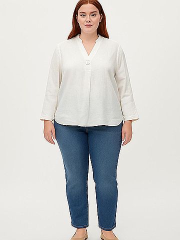 Ruby Rd. 3/4 Sleeve Blouse (view 2)