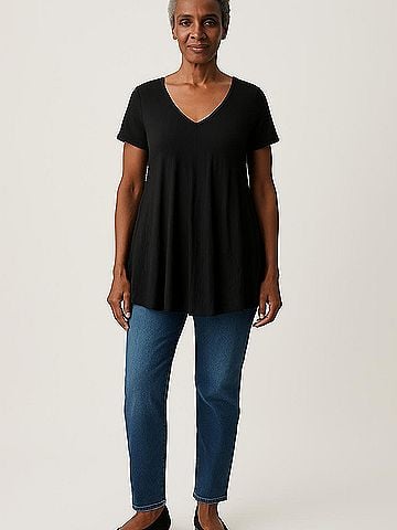 Eri + Ali Short Sleeve Top (view 2)