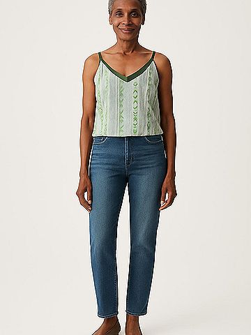 Tiny Sleeveless Blouse (view 2)