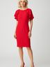 David Meister 100% Polyester Red Cocktail Dress Size 8 - photo 2