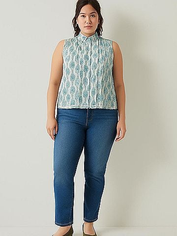 Cabernet Sleeveless Blouse (view 2)