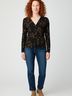 Nicholas 100% Viscose Brown 3/4 Sleeve Blouse Size 0 - photo 2