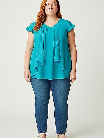 Counterparts Sleeveless Blouse (view 2)