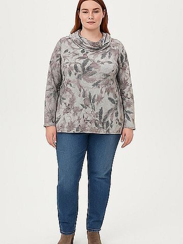 Catherines 3/4 Sleeve Blouse (view 2)