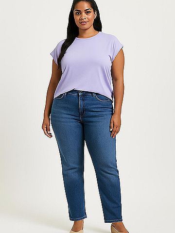 Anne Klein Short Sleeve Top (view 2)