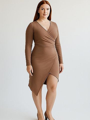 Blue Blush Cocktail Dress (view 2)