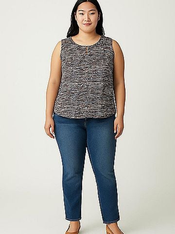 Jones Studio Sleeveless Blouse (view 2)