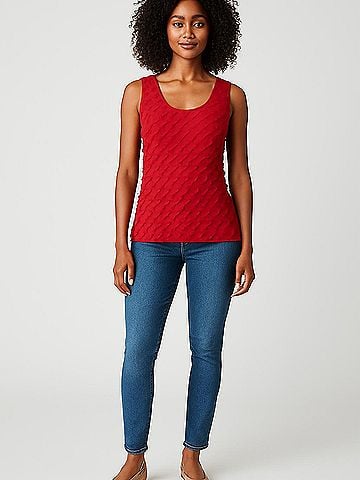 Espresso Sleeveless Blouse (view 2)