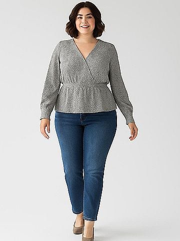 Sienna Sky Long Sleeve Blouse (view 2)