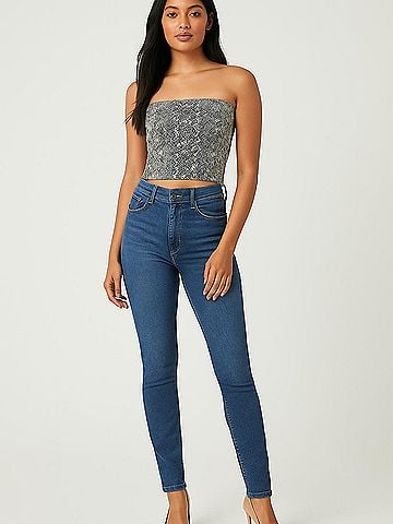 Bershka Tube Top (view 2)