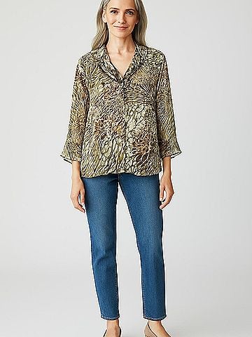 DressBarn 3/4 Sleeve Blouse (view 2)