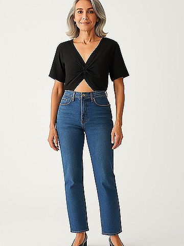 Monrow Short Sleeve Top (view 2)