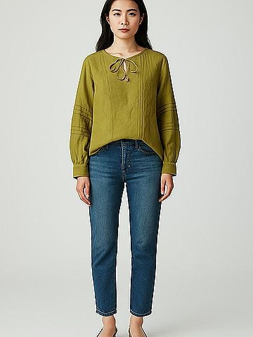 Lafayette 148 New York Long Sleeve Blouse (view 2)