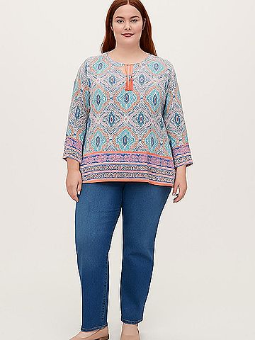 Ruby Rd. 3/4 Sleeve Blouse (view 2)